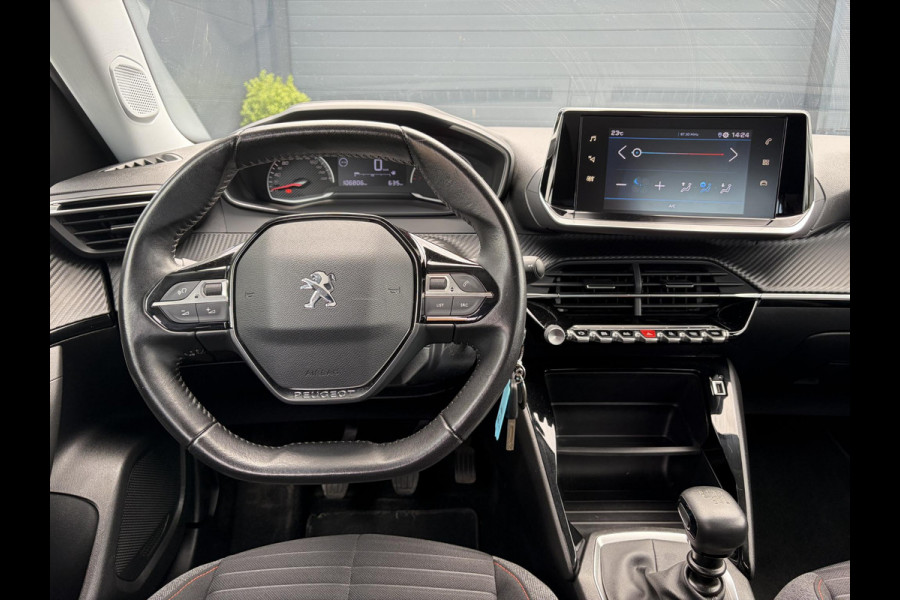 Peugeot 2008 1.2 PureTech Active 1e Eigenaar,D-riem vv in 2026,Carplay,Navi,Clima,Cruise,6 Bak,N.A.P,102Pk,Pdc,Rijstrooksensor,Dealer Onderhouden,Apk tot 03-2027