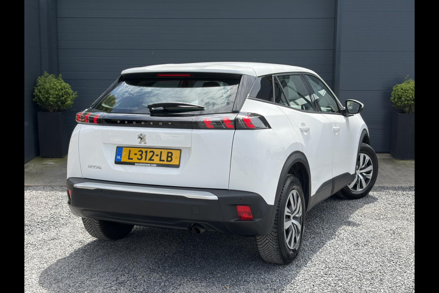 Peugeot 2008 1.2 PureTech Active 1e Eigenaar,D-riem vv in 2026,Carplay,Navi,Clima,Cruise,6 Bak,N.A.P,102Pk,Pdc,Rijstrooksensor,Dealer Onderhouden,Apk tot 03-2027