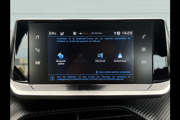Peugeot 2008 1.2 PureTech Active 1e Eigenaar,D-riem vv in 2026,Carplay,Navi,Clima,Cruise,6 Bak,N.A.P,102Pk,Pdc,Rijstrooksensor,Dealer Onderhouden,Apk tot 03-2027