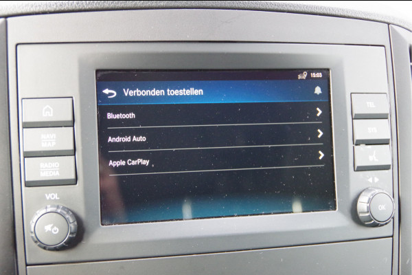 Mercedes-Benz Vito 114 CDI XL AUT. KOELWAGEN/VRIESWAGEN, DAG/NACHT KOELING, LED, LEDER, CRUISE, CAMERA, KOELAUTO, KOELING