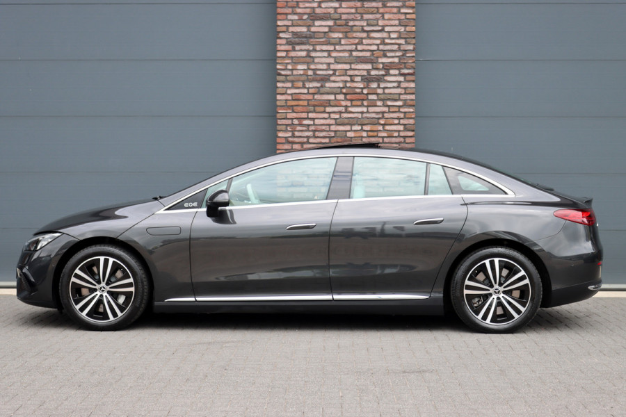 Mercedes-Benz EQE 350+ Launch Edition Luxury Line 91 kWh | Distronic | Panoramadak | Memory | Leder | Camera | HUD | Keyless Go | Verwarmd Stuurwiel | High Perf. LED |