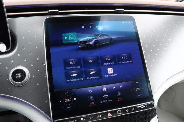 Mercedes-Benz EQE 350+ Launch Edition Luxury Line 91 kWh | Distronic | Panoramadak | Memory | Leder | Camera | HUD | Keyless Go | Verwarmd Stuurwiel | High Perf. LED |