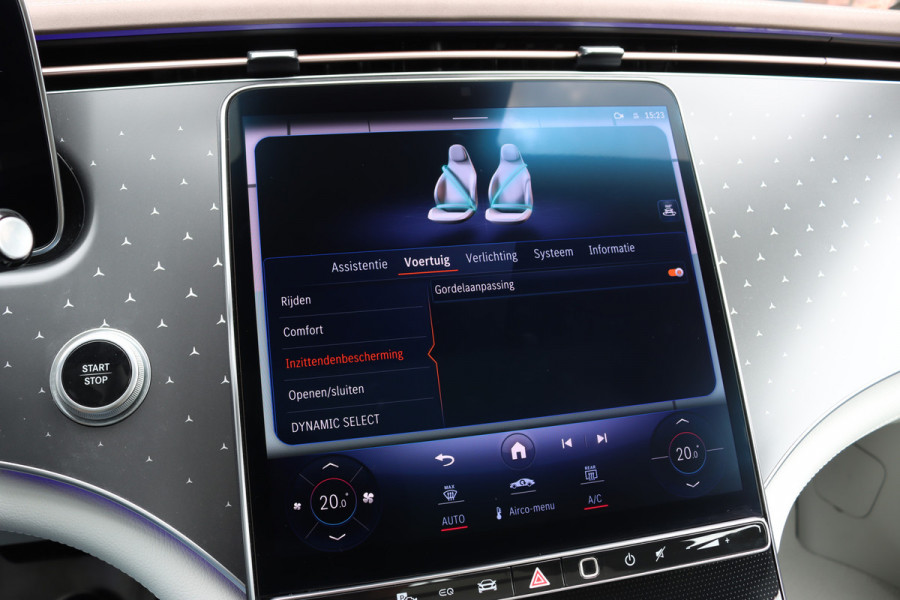 Mercedes-Benz EQE 350+ Launch Edition Luxury Line 91 kWh | Distronic | Panoramadak | Memory | Leder | Camera | HUD | Keyless Go | Verwarmd Stuurwiel | High Perf. LED |