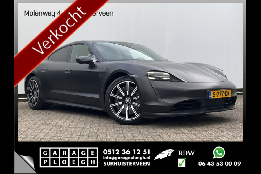 Porsche Taycan Performance 84 kWh BTW Carplay Camera 3Fase Bose Leer Led Warmtepomp