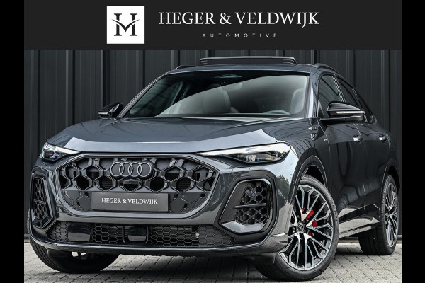 Audi Q5 Sportback 2.0 TFSI e-hybrid quattro S edition | Luchtvering | S-stoelen | Panoramadak | Elektr. trekhaak | Digital Oled | Adaptive Cruise | Tech Plus | 360 Camera | Memory | Ambiance interieur |