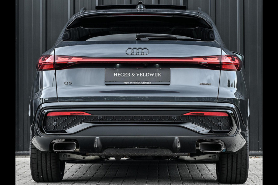 Audi Q5 Sportback 2.0 TFSI e-hybrid quattro S edition | Luchtvering | S-stoelen | Panoramadak | Elektr. trekhaak | Digital Oled | Adaptive Cruise | Tech Plus | 360 Camera | Memory | Ambiance interieur |