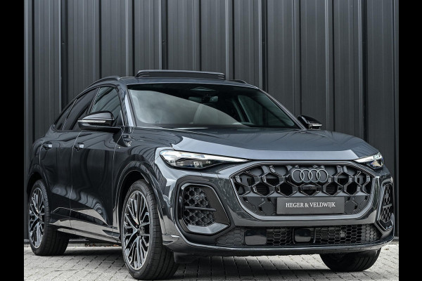 Audi Q5 Sportback 2.0 TFSI e-hybrid quattro S edition | Luchtvering | S-stoelen | Panoramadak | Elektr. trekhaak | Digital Oled | Adaptive Cruise | Tech Plus | 360 Camera | Memory | Ambiance interieur |