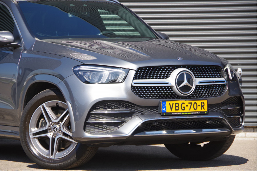 Mercedes-Benz GLE 300 D 4MATIC AMG, MARGE! VAN, GRIJS KENTEKEN, LED, TREKHAAK, MEMORY, 360 CAMERA, LEDER/ALCANTARA, PDC, 20'' AMG