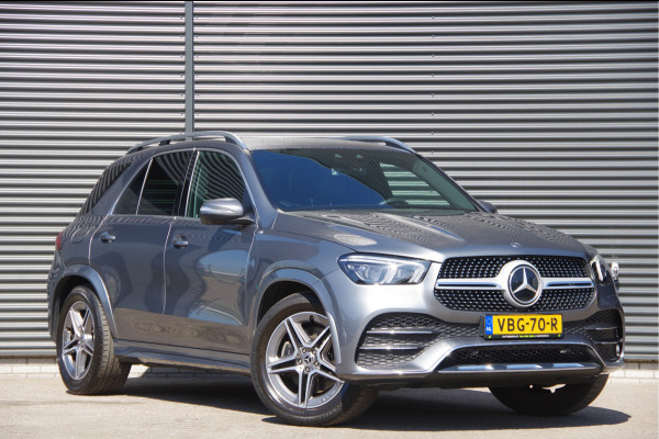 Mercedes-Benz GLE 300 D 4MATIC AMG, MARGE! VAN, GRIJS KENTEKEN, LED, TREKHAAK, MEMORY, 360 CAMERA, LEDER/ALCANTARA, PDC, 20'' AMG