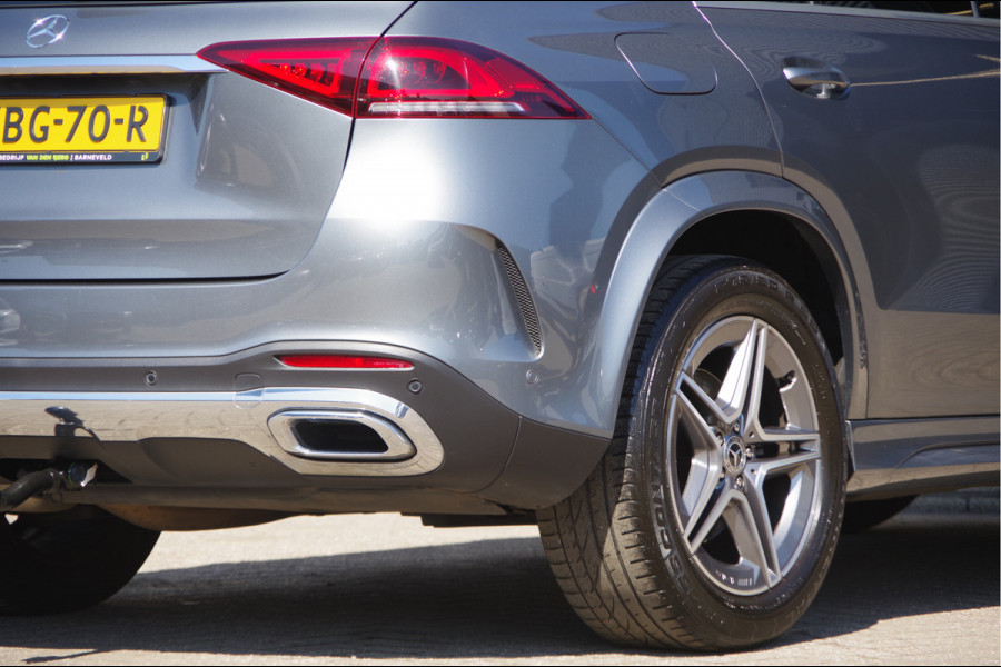 Mercedes-Benz GLE 300 D 4MATIC AMG, MARGE! VAN, GRIJS KENTEKEN, LED, TREKHAAK, MEMORY, 360 CAMERA, LEDER/ALCANTARA, PDC, 20'' AMG
