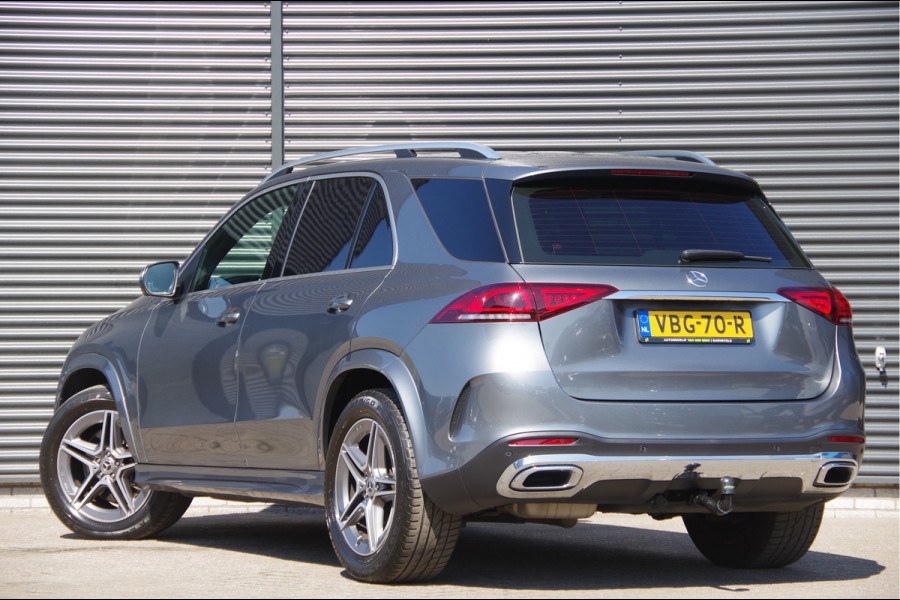 Mercedes-Benz GLE 300 D 4MATIC AMG, MARGE! VAN, GRIJS KENTEKEN, LED, TREKHAAK, MEMORY, 360 CAMERA, LEDER/ALCANTARA, PDC, 20'' AMG