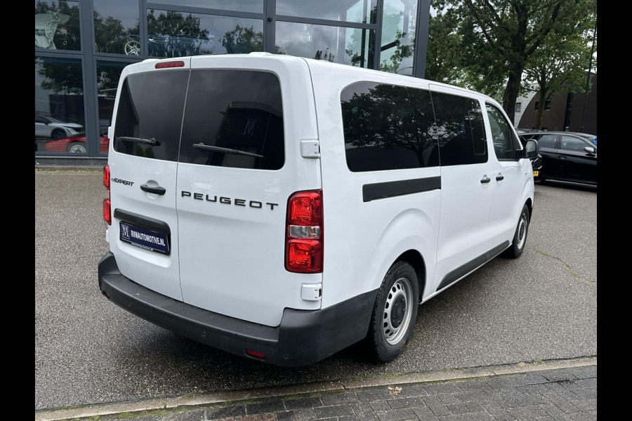 Peugeot e-Expert Standard 75 kWh SOH 97% |9 ZITPLAATSEN PRIJS INCL. BTW | ACHTERUITRIJCAMERA| FABRIEKSGARANTIE PEUGEOT| NAVIGATIE| SCHUIFDEUREN LINKS + RECHTS| CARPLAY|