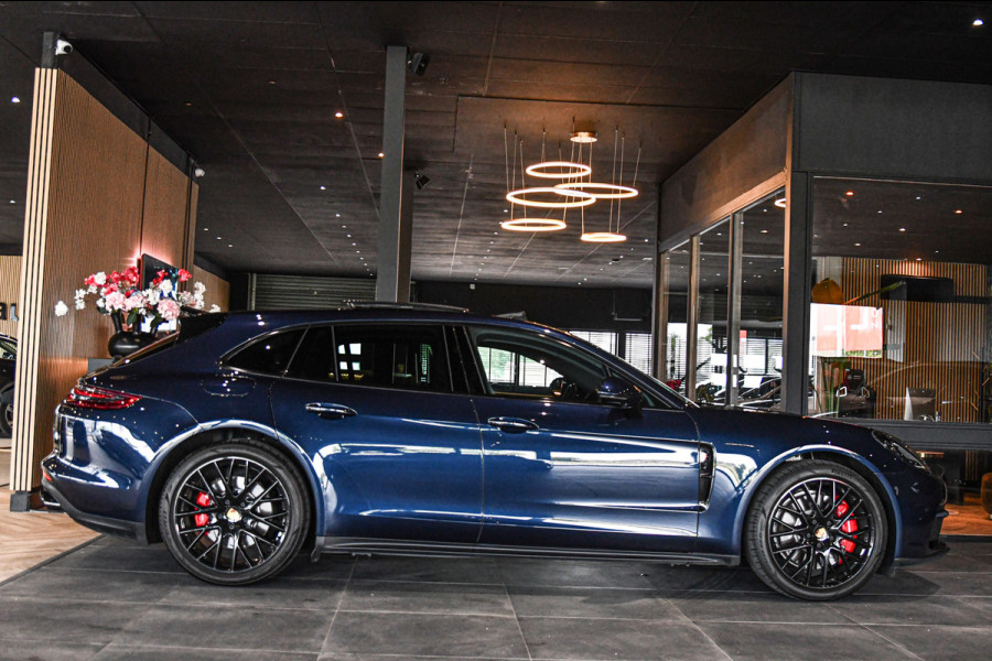 Porsche Panamera Sport Turismo 2.9 4 E-Hybrid, Sport Chrono, Rear Entertainment, Luchtvering, Softclose, Pano, 360, HUD, Leder!