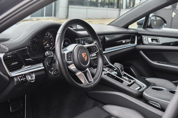 Porsche Panamera Sport Turismo 2.9 4 E-Hybrid, Sport Chrono, Rear Entertainment, Luchtvering, Softclose, Pano, 360, HUD, Leder!
