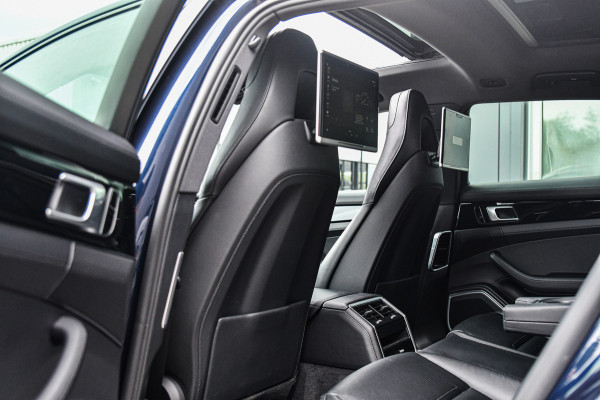 Porsche Panamera Sport Turismo 2.9 4 E-Hybrid, Sport Chrono, Rear Entertainment, Luchtvering, Softclose, Pano, 360, HUD, Leder!
