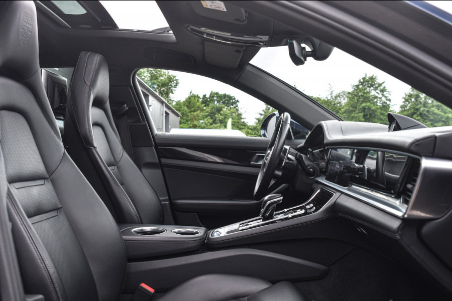 Porsche Panamera Sport Turismo 2.9 4 E-Hybrid, Sport Chrono, Rear Entertainment, Luchtvering, Softclose, Pano, 360, HUD, Leder!
