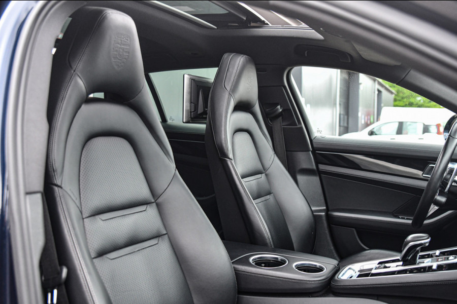 Porsche Panamera Sport Turismo 2.9 4 E-Hybrid, Sport Chrono, Rear Entertainment, Luchtvering, Softclose, Pano, 360, HUD, Leder!