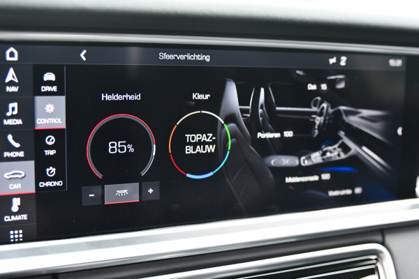 Porsche Panamera Sport Turismo 2.9 4 E-Hybrid, Sport Chrono, Rear Entertainment, Luchtvering, Softclose, Pano, 360, HUD, Leder!