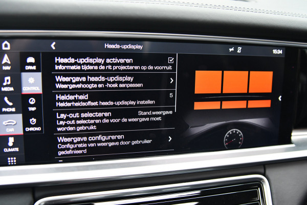 Porsche Panamera Sport Turismo 2.9 4 E-Hybrid, Sport Chrono, Rear Entertainment, Luchtvering, Softclose, Pano, 360, HUD, Leder!