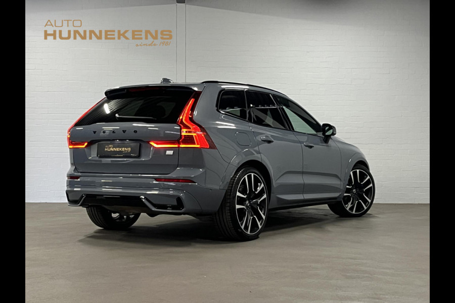 Volvo XC60 2.0 T8 Plug-in hybrid AWD Ultimate Dark *SOH 97%* Luchtvering | Trekhaak | Open dak | Bowers & Wilkins | Adapt. cruise | Stoel-/stuurverwarming | 360 camera | Head up