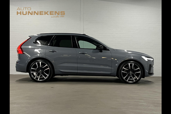 Volvo XC60 2.0 T8 Plug-in hybrid AWD Ultimate Dark *SOH 97%* Luchtvering | Trekhaak | Open dak | Bowers & Wilkins | Adapt. cruise | Stoel-/stuurverwarming | 360 camera | Head up