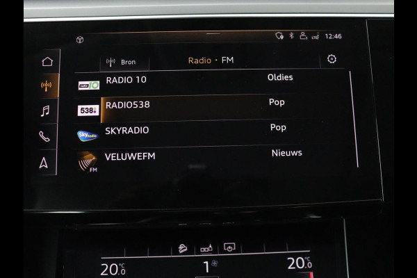 Audi e-tron 50 quattro Launch edition plus 71 kWh | SOH 90.6 | Panoramadak | Luchtvering | Adaptive cruise | Leder | Carplay | Memory | Stoelverwarming | Navi. Full map | PDC