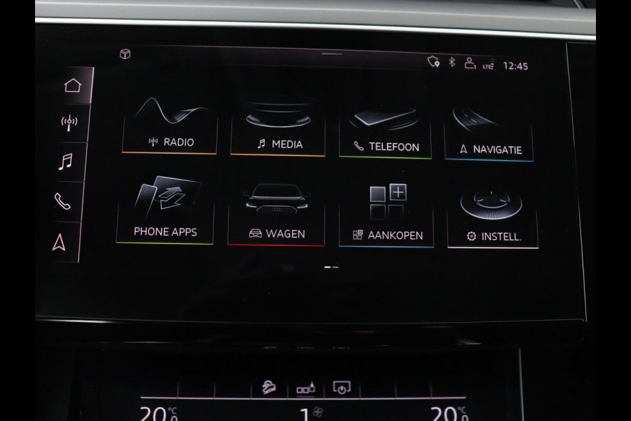 Audi e-tron 50 quattro Launch edition plus 71 kWh | SOH 90.6 | Panoramadak | Luchtvering | Adaptive cruise | Leder | Carplay | Memory | Stoelverwarming | Navi. Full map | PDC