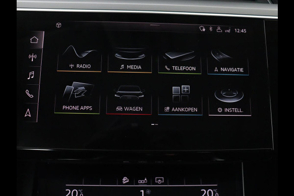 Audi e-tron 50 quattro Launch edition plus 71 kWh | SOH 90.6 | Panoramadak | Luchtvering | Adaptive cruise | Leder | Carplay | Memory | Stoelverwarming | Navi. Full map | PDC