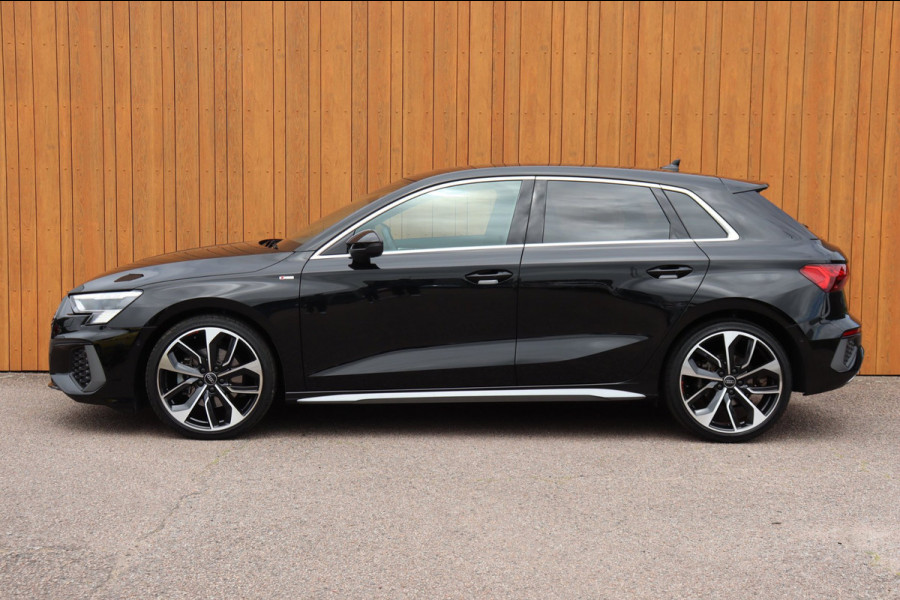 Audi A3 Sportback 35 TFSI S-Line org.NL h.leer+el+mem+vw matrix-LED camera el.klep park.hulp Ambient Light Plus
