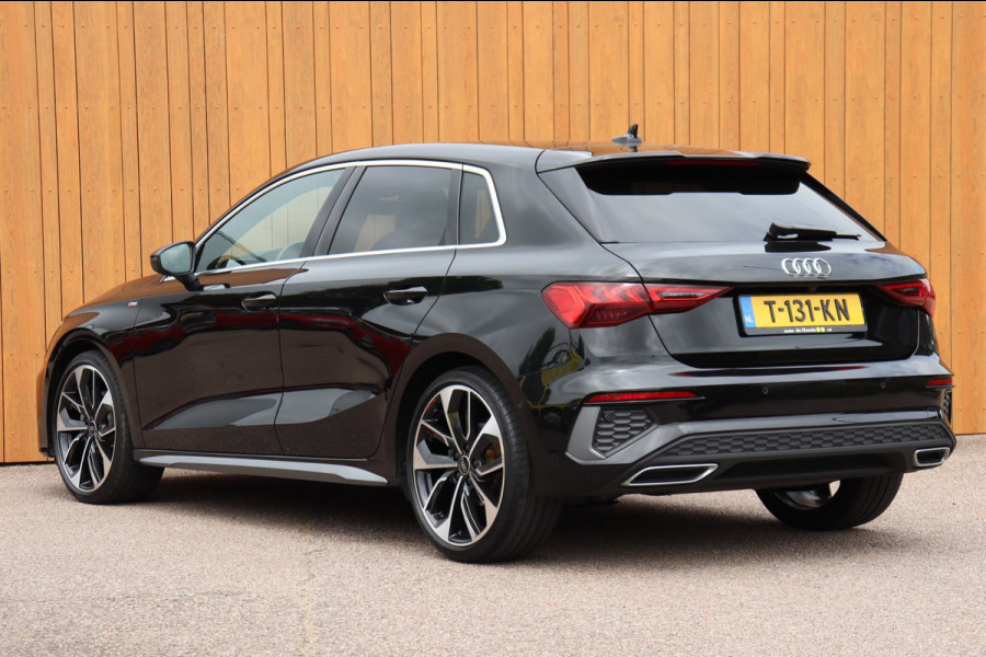 Audi A3 Sportback 35 TFSI S-Line org.NL h.leer+el+mem+vw matrix-LED camera el.klep park.hulp Ambient Light Plus