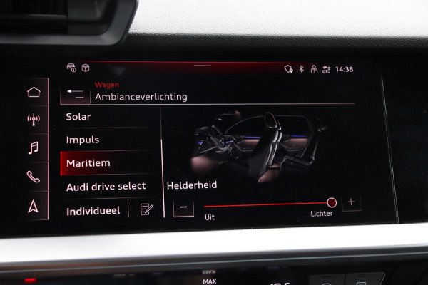 Audi A3 Sportback 35 TFSI S-Line org.NL h.leer+el+mem+vw matrix-LED camera el.klep park.hulp Ambient Light Plus