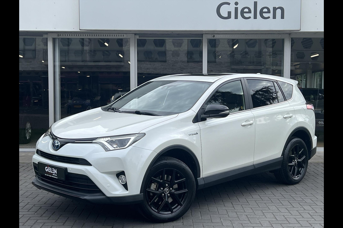 Toyota RAV4 2.5 Hybrid Black Edition | Eerste eigenaar, Schuifdak, Leer, Trekhaak, Stoelverwarming, Parkeersensoren, Bearlock