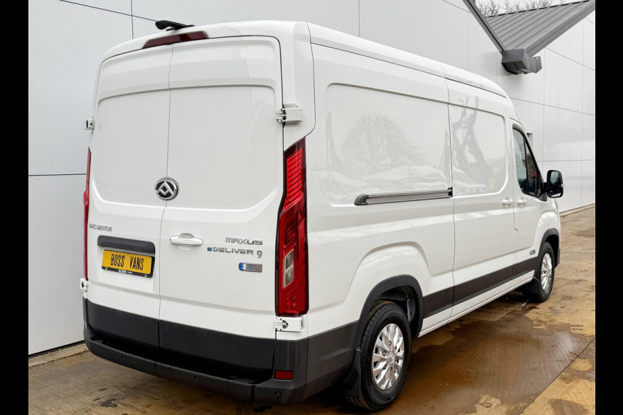 Maxus eDeliver 9 72kWh Nieuw Elektrisch 72kWh 280km WLTP L3H2 204PK ACC Stoelverwarming Snelladen LED Airco BPM Vrij