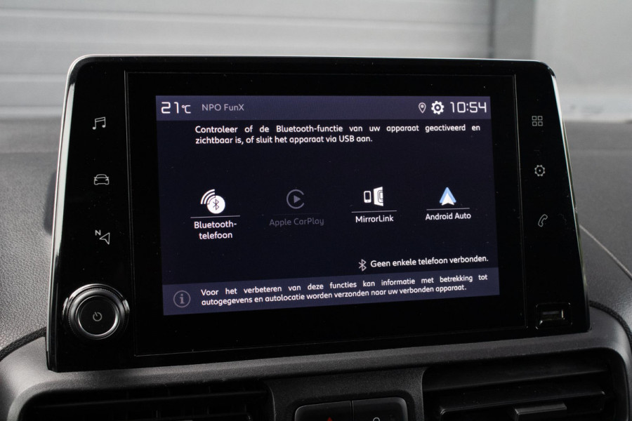 Fiat Doblò 1.5D 100pk L1 650kg Carplay 1e eigenaar Airco Cruise