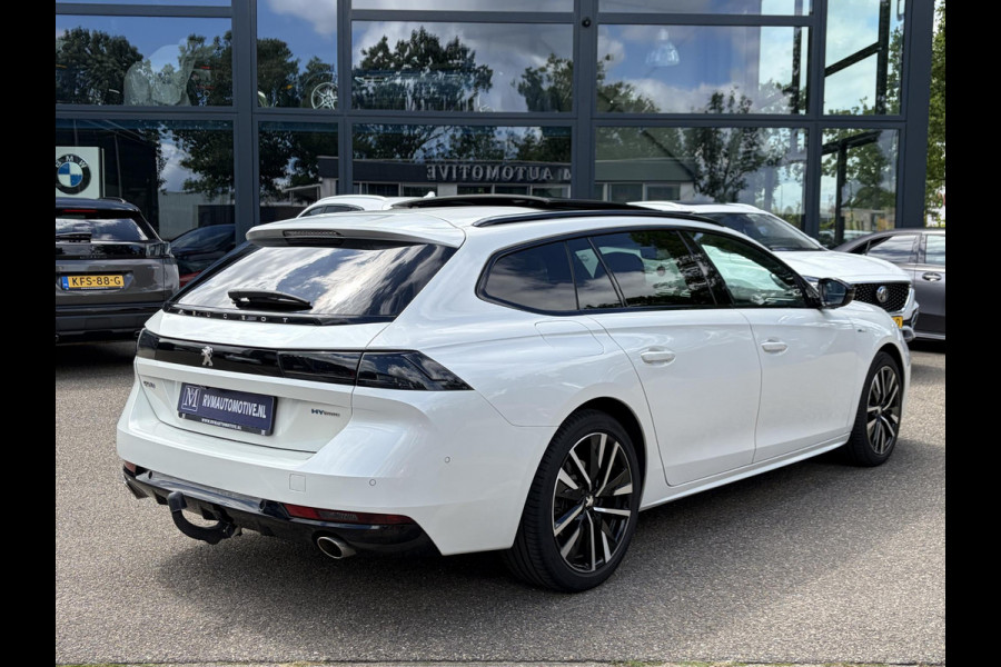 Peugeot 508 1.6 HYbrid GT VAN: 26.900,- VOOR 23.877,- UW WKVOORDEEL: 3.023,- | PHEV| AFNEEMBARE TREKHAAK| PANO| ELEKTRISCHE ACHTERKLEP| ACHTERUITRIJCAMERA| RIJKLAAR GELEVERD INCL. 12 MND BOVAG GARANTIE| DODE HOEK SENSOR|