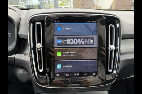 Volvo C40 Recharge Core 69 kWh SOH 93%|| VAN: 33.900,- VOOR: 30.877,- UW WKVOORDEEL: 3.023,-|VOLVO DEALER ONDERHOUDEN| ACHTERUITRIJCAMERA| PANORAMADAK| STOEL + STUURVERWARMING| RIJKLAARPRIJS INCL. 12 MAANDEN BOVAG GARANTIE|