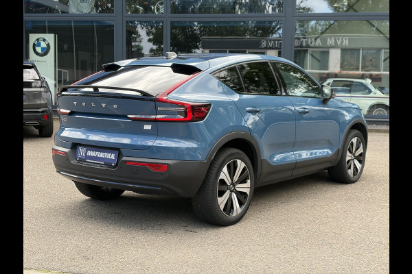 Volvo C40 Recharge Core 69 kWh SOH 93%|| VAN: 33.900,- VOOR: 30.877,- UW WKVOORDEEL: 3.023,-|VOLVO DEALER ONDERHOUDEN| ACHTERUITRIJCAMERA| PANORAMADAK| STOEL + STUURVERWARMING| RIJKLAARPRIJS INCL. 12 MAANDEN BOVAG GARANTIE|