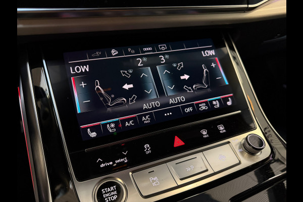 Audi Q8 55 TFSI e quattro 3X S-LINE |PANO|B&O|MASSAGE|SOFTCLOSE|360 CAM|STOELVERKOELING|LUCHTVERING|AMBIENT|23INCH|DEALER ONDERHOU