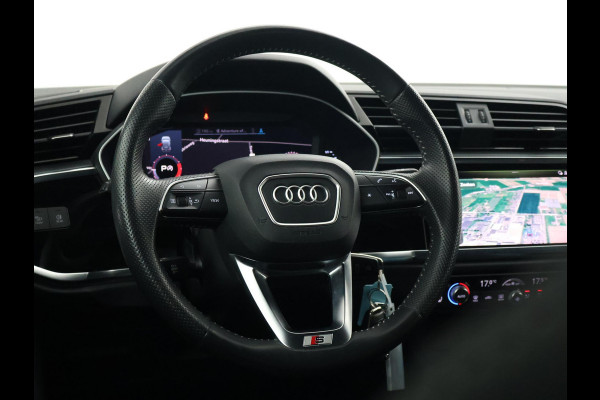 Audi Q3 35 TFSI S-LINE 150 PK AUT. + VIRTUAL | CARPLAY | STANDKACHEL | LEDER | MATRIX LED