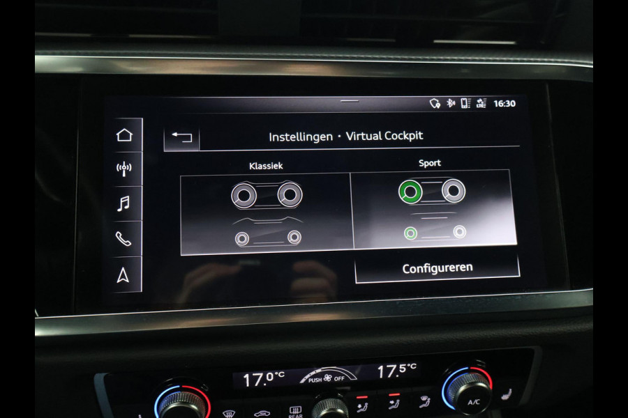 Audi Q3 35 TFSI S-LINE 150 PK AUT. + VIRTUAL | CARPLAY | STANDKACHEL | LEDER | MATRIX LED