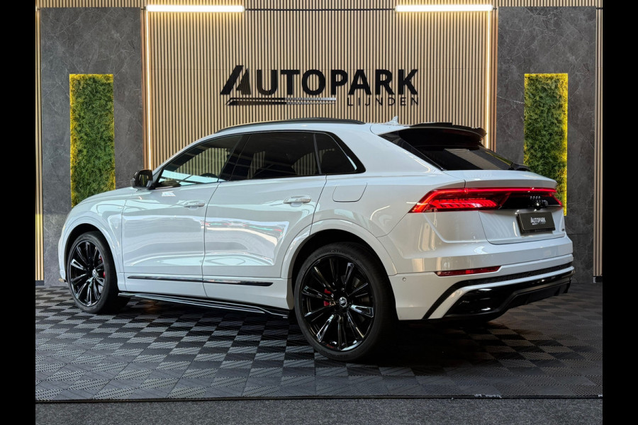 Audi Q8 55 TFSI e quattro 3X S-LINE |PANO|B&O|MASSAGE|SOFTCLOSE|360 CAM|STOELVERKOELING|LUCHTVERING|AMBIENT|23INCH|DEALER ONDERHOU