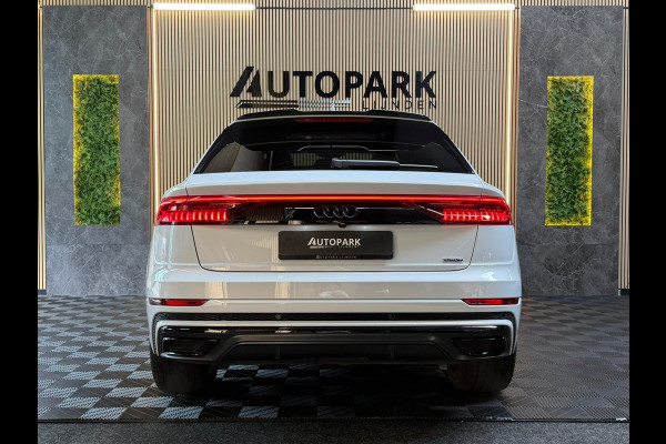 Audi Q8 55 TFSI e quattro 3X S-LINE |PANO|B&O|MASSAGE|SOFTCLOSE|360 CAM|STOELVERKOELING|LUCHTVERING|AMBIENT|23INCH|DEALER ONDERHOU