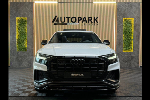 Audi Q8 55 TFSI e quattro 3X S-LINE |PANO|B&O|MASSAGE|SOFTCLOSE|360 CAM|STOELVERKOELING|LUCHTVERING|AMBIENT|23INCH|DEALER ONDERHOU