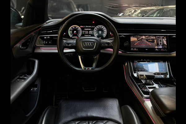 Audi Q8 55 TFSI e quattro 3X S-LINE |PANO|B&O|MASSAGE|SOFTCLOSE|360 CAM|STOELVERKOELING|LUCHTVERING|AMBIENT|23INCH|DEALER ONDERHOU