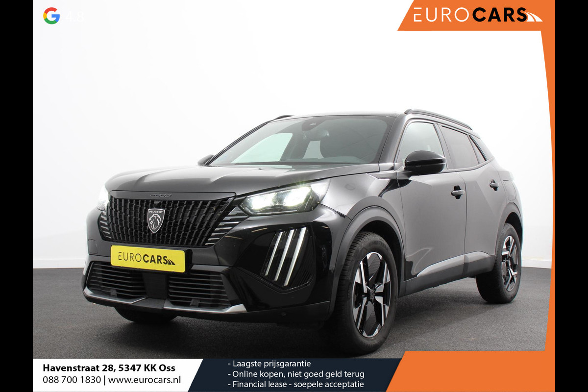 Peugeot 2008 1.2 Allure 136pk Hybrid Automaat Camera 360 Climate control Cruise control Adaptive Stoelverwarming Parkeersensoren Navigatie Apple Carplay/ Android Auto Lichtmetalen velgen Led