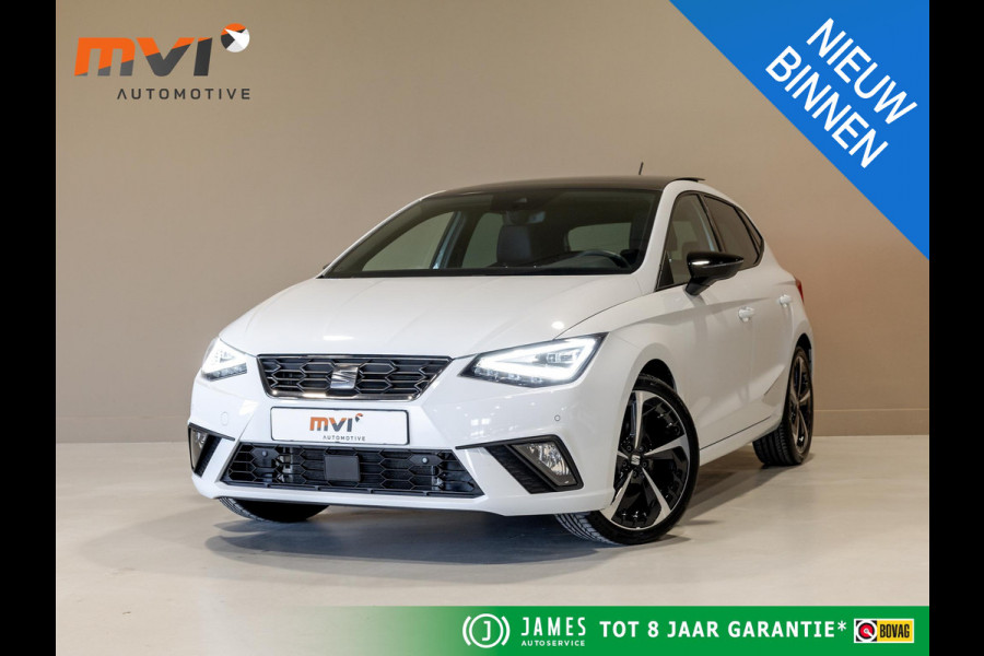 Seat Ibiza 1.5 TSI FR Business Intense Plus / 150pk / Panorama dak / Achteruitrijcamera / Stoelverwarming / Airco / Klimaatregeling / Apple carplay /