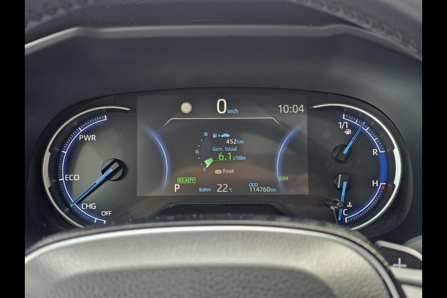Toyota RAV4 2.5 Hybrid AWD Bi-Tone 220 pk | Trekhaak | Leder | Schuif-kanteldak | JBL geluid | Stoelverwarming | Camera etc.
