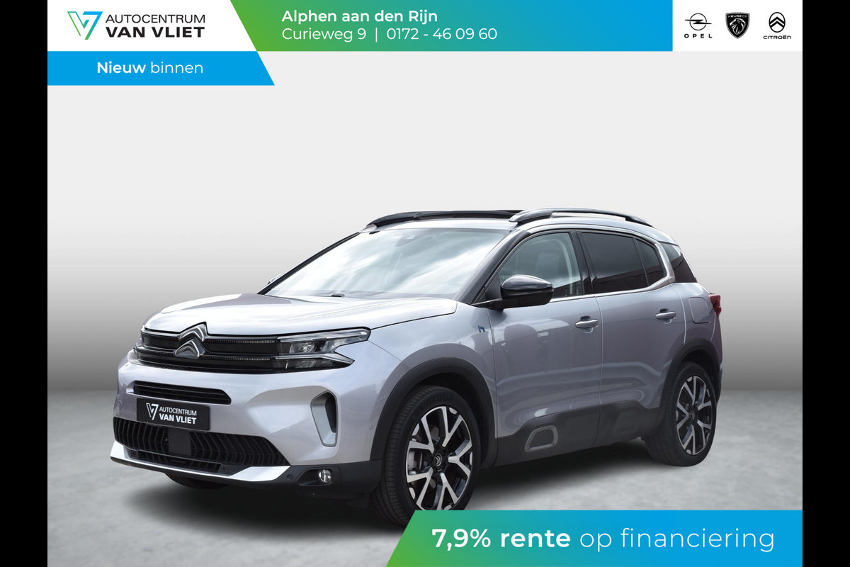 Citroën C5 Aircross 1.6 Plug-in Hybrid 225 Shine 225 PK | PANORAMISCH SCHUIF-KANTELDAK | LEDEREN BEKLEDING | NAVI | CLIMATE CONTROL | PARKEERSENSOREN MET CAMERA |