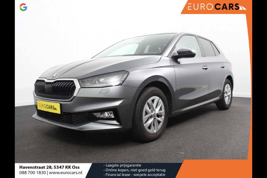 Škoda Fabia 1.0 TSI 110pk Automaat Selection Climate control Adaptieve cruise control Lane assist Parkeersensoren achter Stuurverwarming Stoel verwarming Apple Carplay/ Android Auto