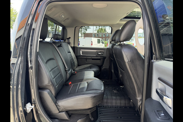 Dodge Ram 1500 5.7 V8 4x4 Crew Cab 5'7 Longhorn / vaste prijs rijklaar € 39.950 ex btw / euro 6 / lease vanaf € 652 / airco / cruise / navigatie / prins lpg / leer / trekhaak 3500 kg !